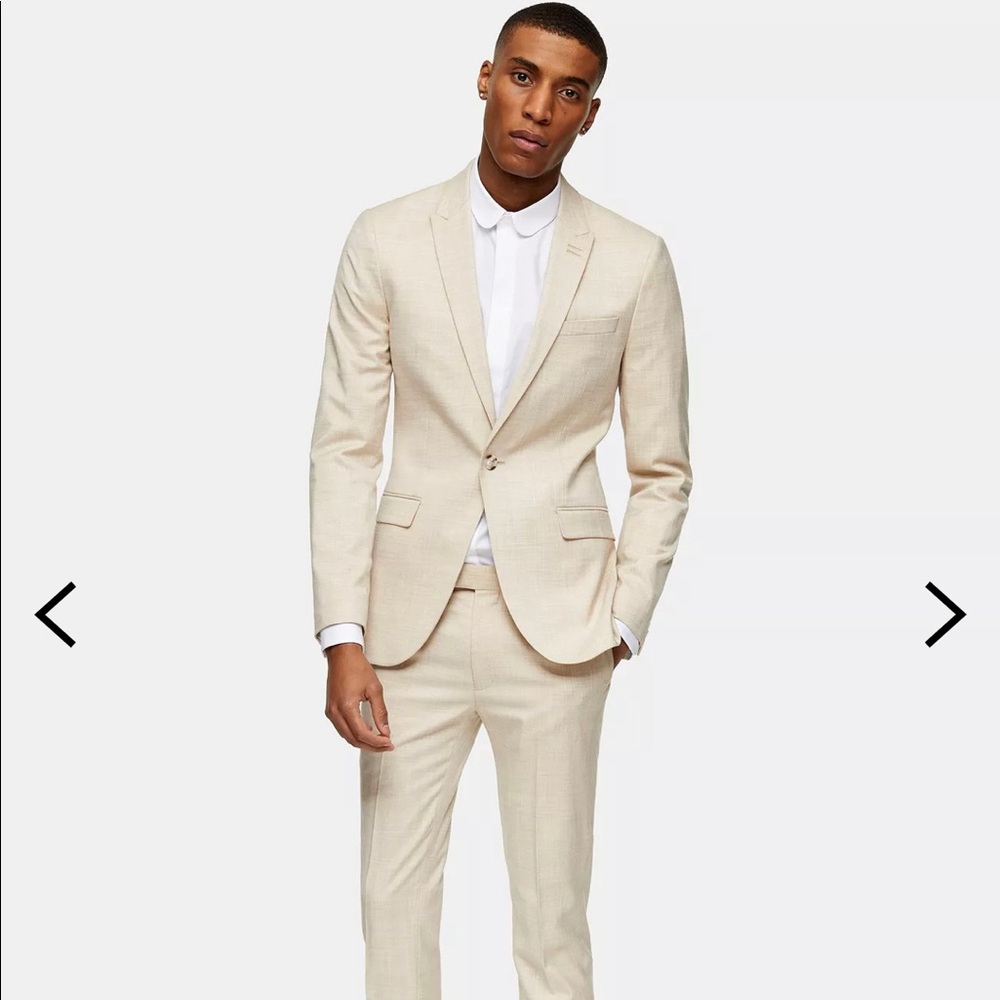 BRAND NEW/NEVER WORN Men’s Topman Skinny Fit Suit Blazer